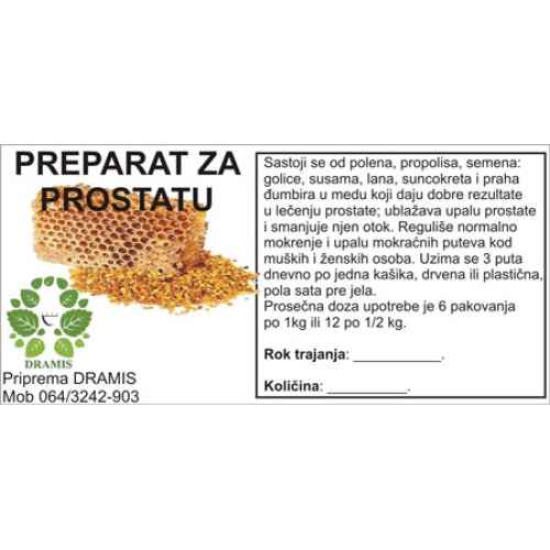 Preparat za prostatu